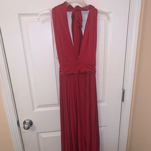 High slit dress